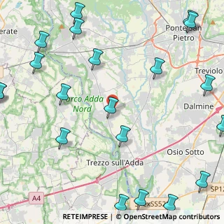 Mappa Via Praga, 24042 Bottanuco BG, Italia (6.5575)