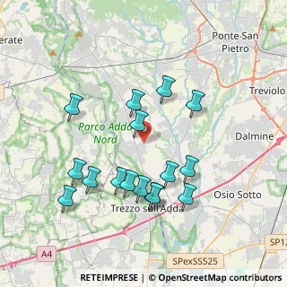 Mappa Via Praga, 24042 Bottanuco BG, Italia (3.66563)