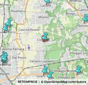 Mappa Vicolo S. Dalmazio, 20815 Cogliate MB, Italia (3.68)