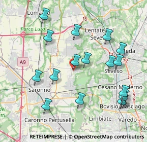 Mappa Vicolo S. Dalmazio, 20815 Cogliate MB, Italia (4.29)