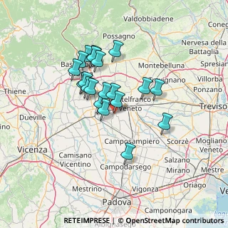 Mappa Vicolo Dei Lilla', 35018 San Martino di Lupari PD, Italia (11.0305)