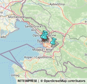 Mappa Via del Pozzo, 34137 Trieste TS, Italia (41.66583)