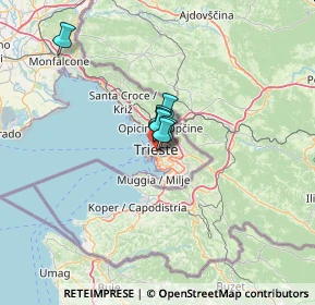 Mappa Via del Pozzo, 34137 Trieste TS, Italia (30.417)