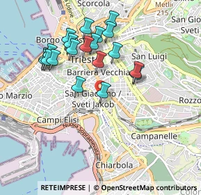Mappa Via del Pozzo, 34137 Trieste TS, Italia (0.91)