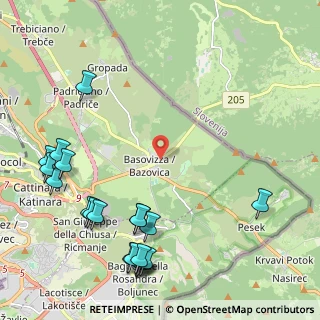 Mappa Via Igo Gruden, 34149 Trieste TS, Italia (2.8735)
