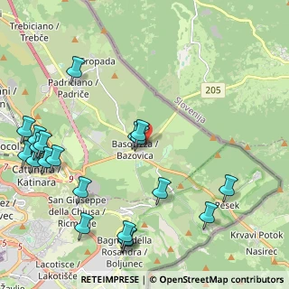 Mappa Via Igo Gruden, 34149 Trieste TS, Italia (2.718)