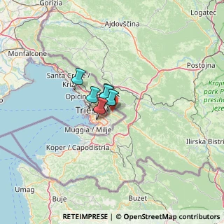 Mappa Via Igo Gruden, 34149 Trieste TS, Italia (31.02133)