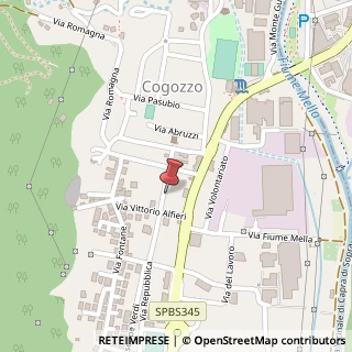 Mappa Via Repubblica, 11, 25069 Villa Carcina, Brescia (Lombardia)
