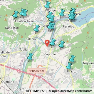 Mappa Via Piccioli, 25031 Capriolo BS, Italia (2.57)