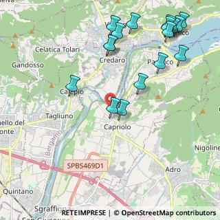 Mappa Via Piccioli, 25031 Capriolo BS, Italia (2.55588)