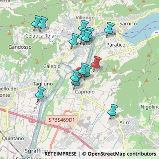 Mappa Via Piccioli, 25031 Capriolo BS, Italia (1.78667)