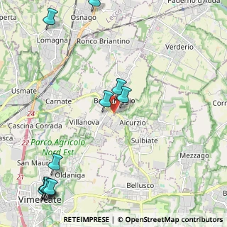Mappa Via Falghe', 20886 Aicurzio MB, Italia (3.14)