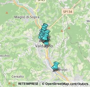 Mappa Via Giovanni Keplero, 36078 Valdagno VI, Italia (0.70167)