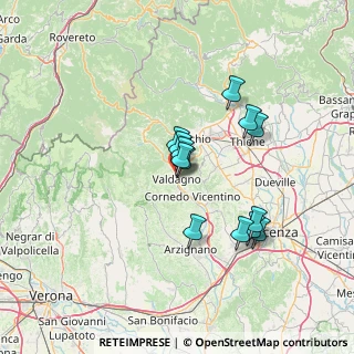 Mappa Via L. Galvani, 36078 Valdagno VI, Italia (11.04538)