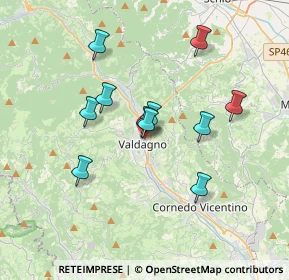 Mappa Via Giovanni Keplero, 36078 Valdagno VI, Italia (3.01364)