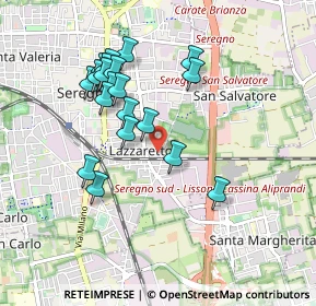 Mappa Via Ticino, 20831 Seregno MB, Italia (0.865)