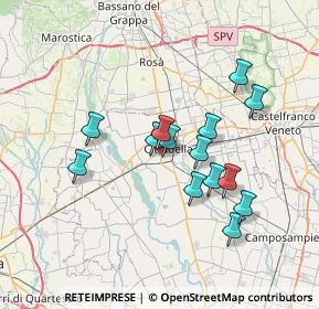 Mappa Via Antonio Pigafetta, 35013 Cittadella PD, Italia (6.12286)