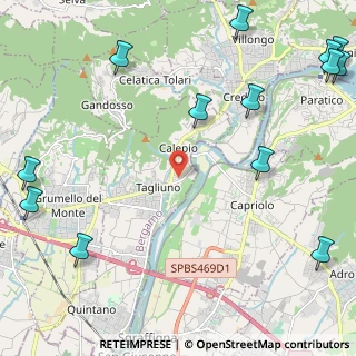 Mappa Via San Rocco, 24060 Castelli Calepio BG, Italia (3.37308)