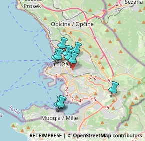 Mappa Via Gregorio Ananian, 34138 Trieste TS, Italia (2.64455)