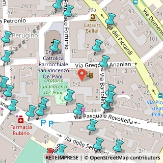 Mappa Via Gregorio Ananian, 34138 Trieste TS, Italia (0.08846)
