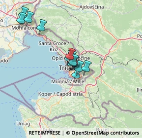 Mappa Via Gregorio Ananian, 34138 Trieste TS, Italia (9.97)