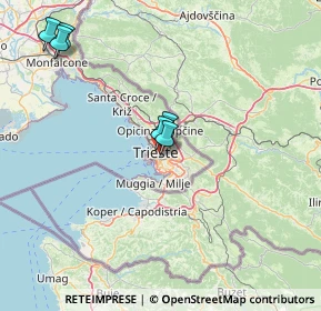Mappa Via Gregorio Ananian, 34138 Trieste TS, Italia (31.80727)