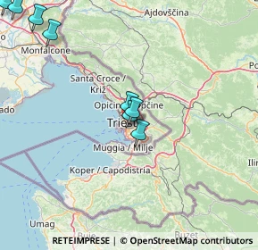 Mappa Via Gregorio Ananian, 34138 Trieste TS, Italia (23.34455)
