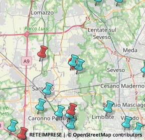 Mappa Via Trieste, 20815 Cogliate MB, Italia (6.63)