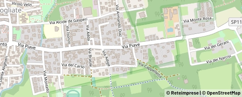 Mappa Cogliate