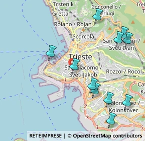 Mappa 34144 Trieste TS, Italia (2.37091)