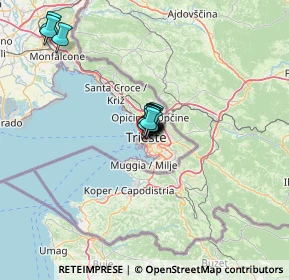 Mappa Via dei Navali, 34144 Trieste TS, Italia (7.14308)