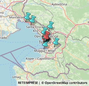 Mappa 34144 Trieste TS, Italia (5.43)