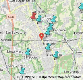 Mappa Via Alessandro Manzoni, 20845 Sovico MB, Italia (2.67786)