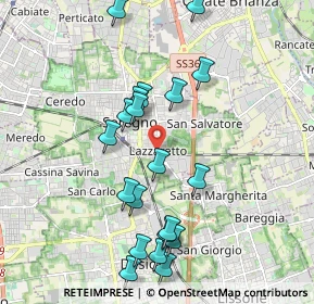 Mappa Via Domenico Cimarosa, 20831 Seregno MB, Italia (2.0205)