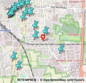 Mappa Via Domenico Cimarosa, 20831 Seregno MB, Italia (0.744)