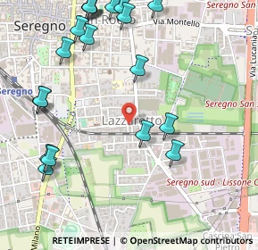 Mappa Via Domenico Cimarosa, 20831 Seregno MB, Italia (0.6675)