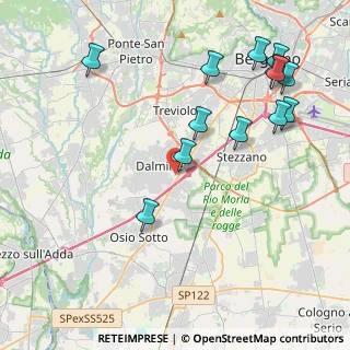 Mappa Via Tofane, 24044 Dalmine BG, Italia (4.78692)