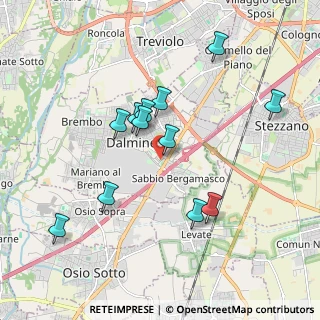 Mappa Via Tofane, 24044 Dalmine BG, Italia (1.7825)