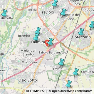 Mappa Via Tofane, 24044 Dalmine BG, Italia (2.85909)