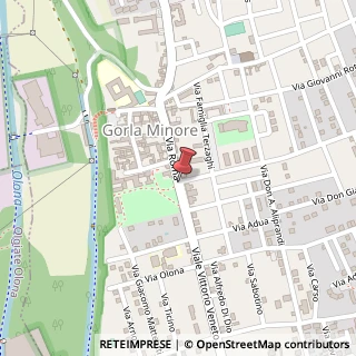Mappa Via roma 3, 21055 Gorla Minore, Varese (Lombardia)