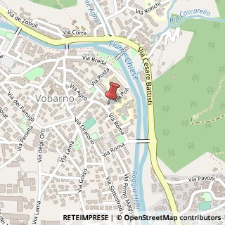 Mappa Via Pinerolo, 61, 25079 Vobarno, Brescia (Lombardia)