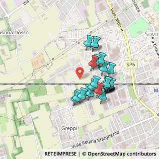 Mappa Strada Comunale delle Prigioni, 20845 Sovico MB, Italia (0.35357)