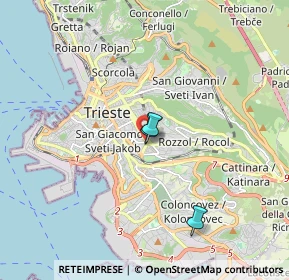 Mappa Via dei Piccardi, 34138 Trieste TS, Italia (1.05)