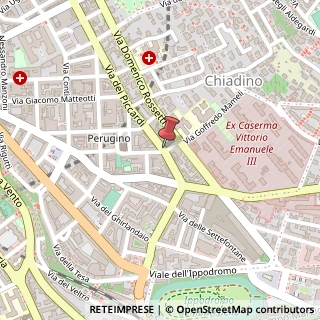 Mappa Via dei Piccardi, 54/A, 34141 Trieste, Trieste (Friuli-Venezia Giulia)