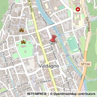 Mappa Via L. Galvani, 27, 36078 Valdagno, Vicenza (Veneto)