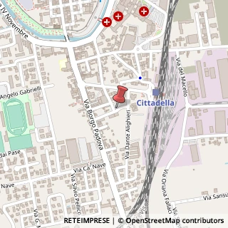 Mappa Via Prima Mattina, 14, 35013 Cittadella, Padova (Veneto)