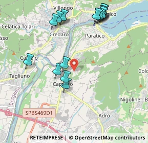 Mappa Via Donatori del Sangue, 25031 Capriolo BS, Italia (2.31882)