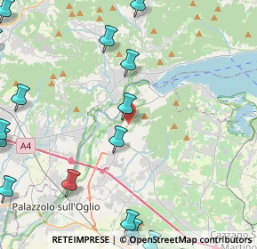 Mappa Via Donatori del Sangue, 25031 Capriolo BS, Italia (6.85778)