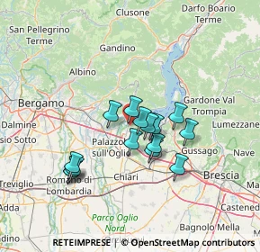 Mappa Via Donatori del Sangue, 25031 Capriolo BS, Italia (11.152)