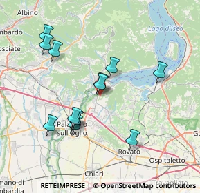 Mappa Via Donatori del Sangue, 25031 Capriolo BS, Italia (7.12692)